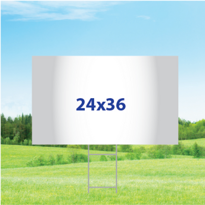 Coroplast Yard Signs