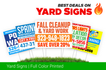 Coroplast Yard Signs