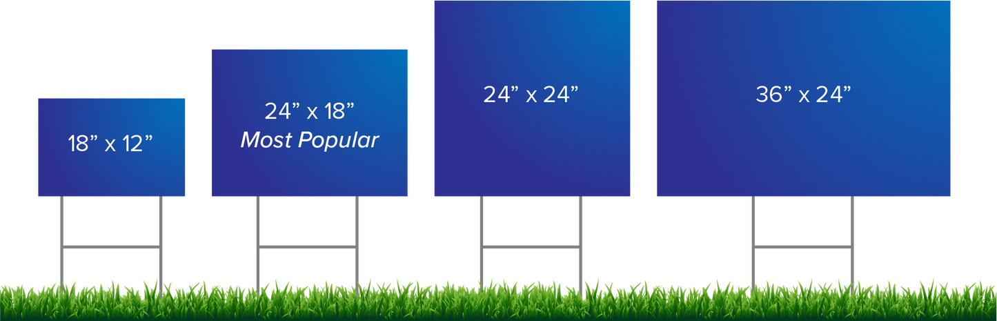Coroplast Yard Signs