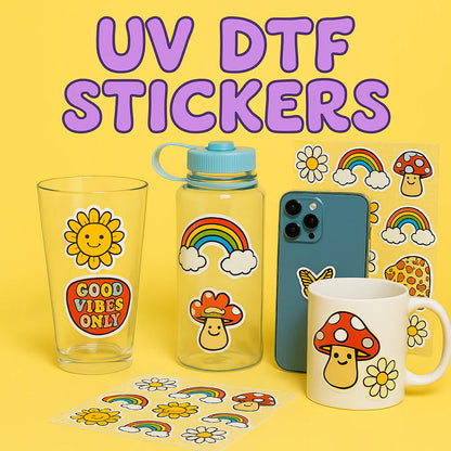 UV 'Forever Stickers' (UV DTF Stickers)